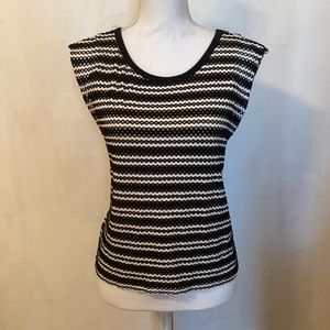 5 for $20 MIX N MATCH Bailey 44 Black & White Striped Top